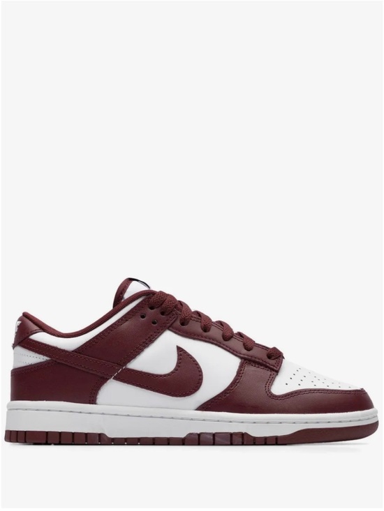 Nike Shoes - Nike Women's Low-Top Sneaker in White and Maroon